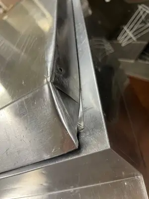 Used Turbo Air Used 44" Turbo Air TPR-44SD Super Deluxe Refrigerated Pizza Prep Table 120V - CC Food Prep Tables Illinois US | Falcon Restaurant Supply #1374983
