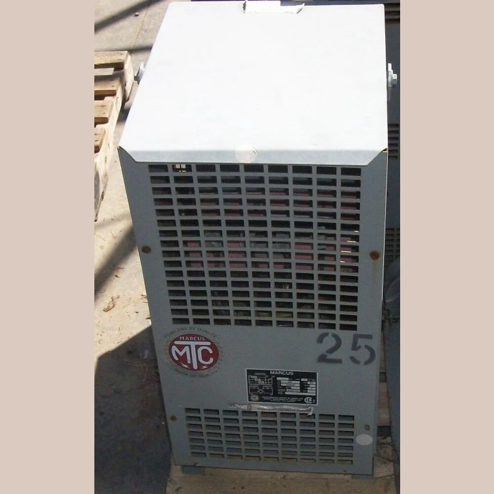 25 KVA 600-120/240 Single Marcus Phase Transformer.