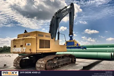 Used 2011 DEERE 450D LC Excavators Louisiana US | Proxy Equipment #1377966