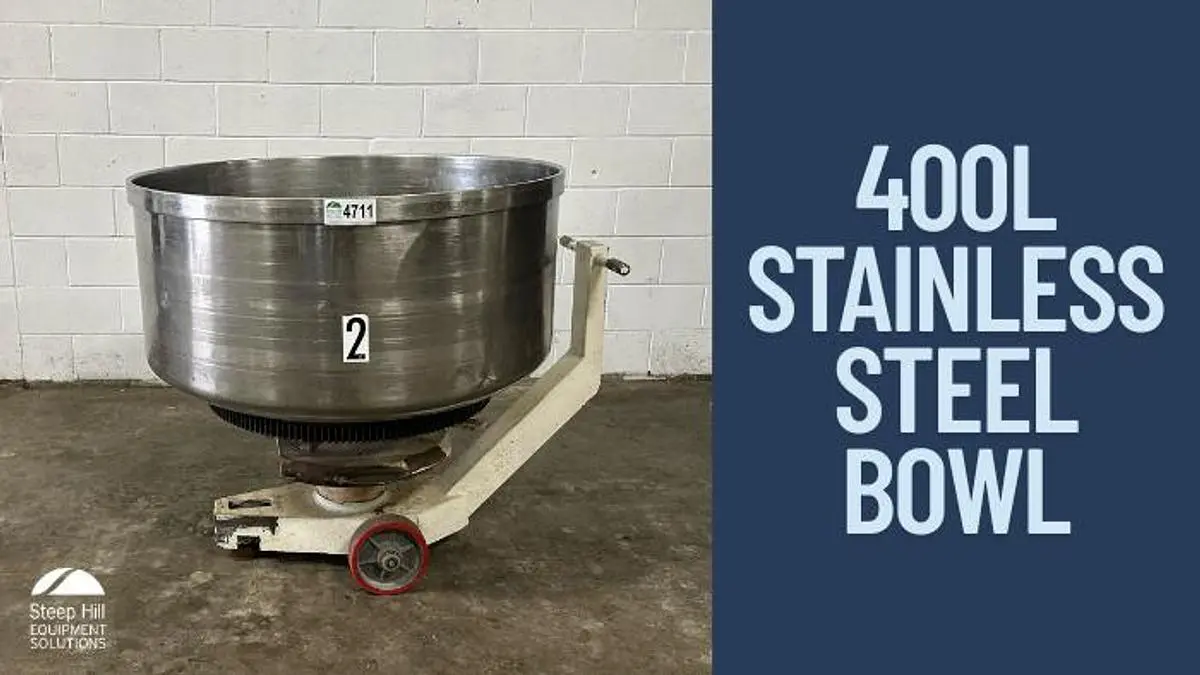 400L Stainless Steel Bowl