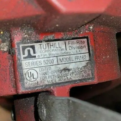 Tuthill Transfer FR162 Piston Style Fuel Transfer Hand Pump Series 5200