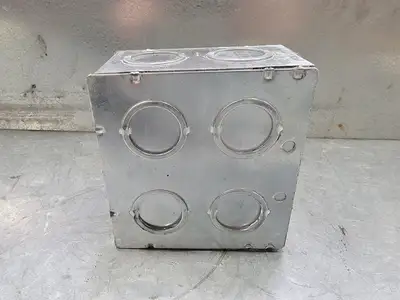 3.75" x 3.5" x 2" Pre-Ganged Masonry Box (Box of 80)
