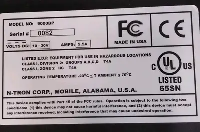 Used N-TRON _UNKNOWN_ PLC Chassis South Carolina US | Palmetto Automation #1505194