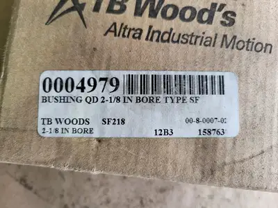 New | in-Stock TB WOOD'S SF218 Miscellaneous MRO British Columbia CA | Lenmark #283190