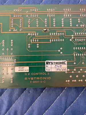 ByStronic Power Supply Circuit Board E-0802-5-A BYSTRONIC E08025A