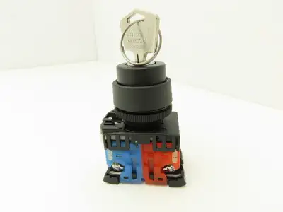 Fuji Electric Keyed Switch 2-Position Maintained 22mm 250V 6A
