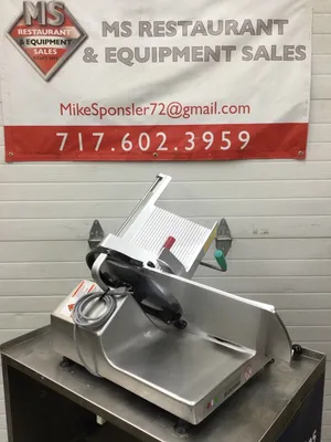 Bizerba GSPH Manual Deli Slicer 2018 Refurbished Working