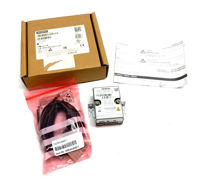 Used SIEMENS SINAMICS SAFE BRAKE RELAY FOR POWER MODULE Relays & Switches Michigan US | Maverick Industrial Sales #1091636
