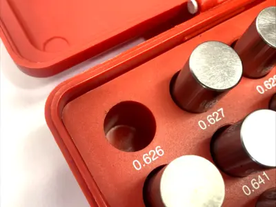 M4 Minus | MHC Industrial Supply  125Pcs Pin Gage Set 0.626"-0.750" MISSING TWO - Used