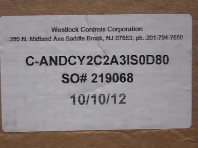 Westlock C-ANDCY2C2A3IS0D80 Solenoid Assembly New NIB