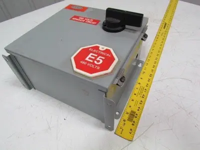 Daykin GPFS-09 Enclosed Transformer Disconnect 250VA 480V Pri 120V Sec 1PH