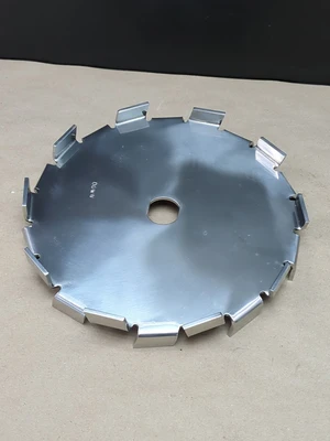 Stainless Steel Saw Tooth Type Mixing Dispersion Blade 8" Diameter