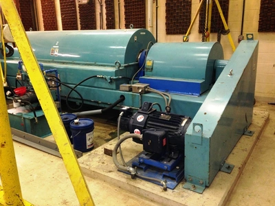 Sharples XM-706 Super-D-Canter centrifuge, 316SS.