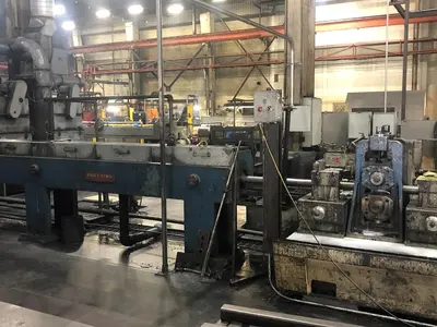 USED ABBEY ETNA 5-INCH OD TUBE MILL LINE