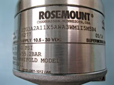 NEW Rosemount 3051 S2TG3A2A11X5AWA3WM1I5M5B4