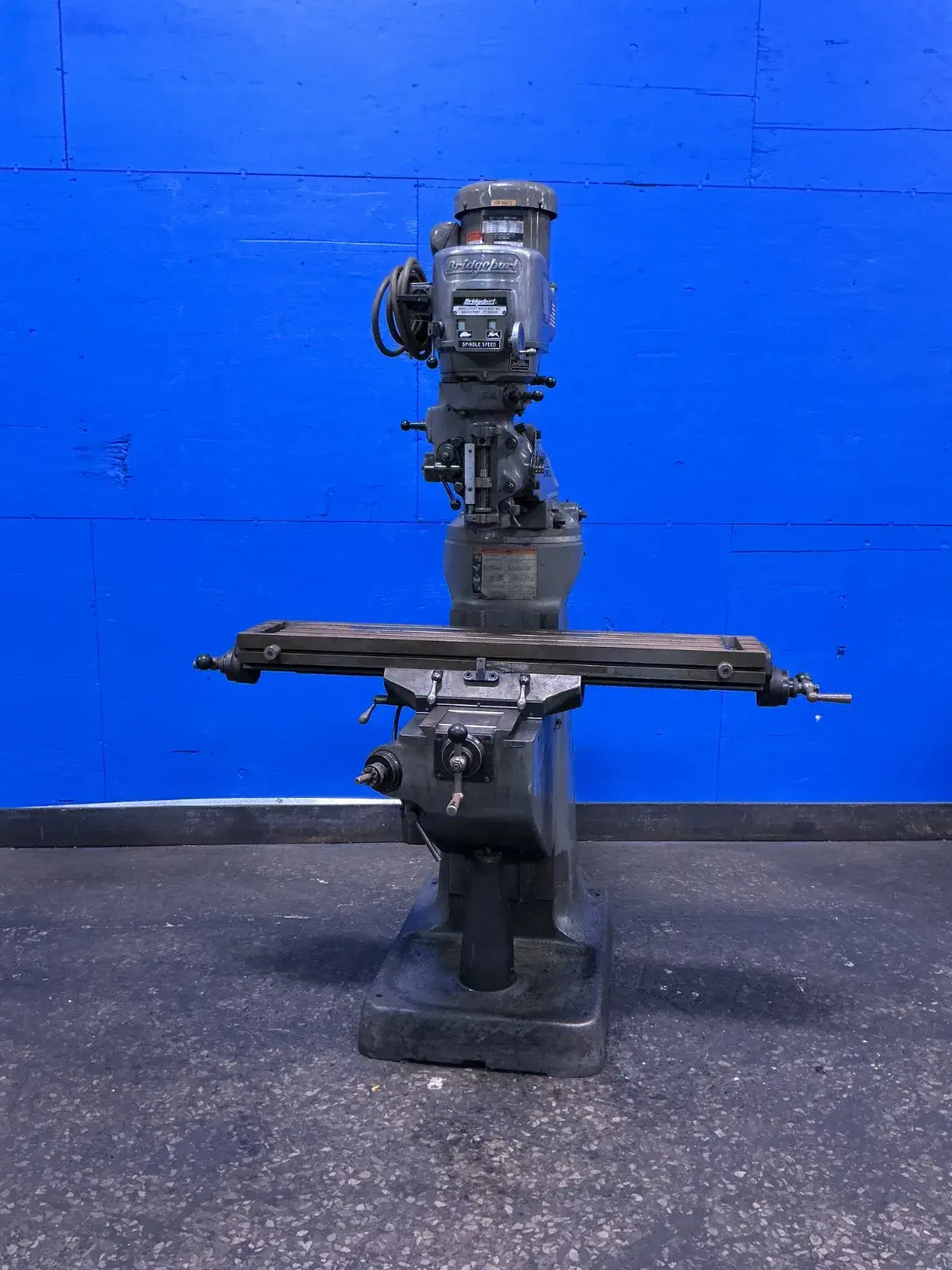 Bridgeport 9" X 48" Vertical Mill