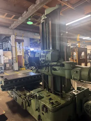Used 1942 GIDDINGS & LEWIS M-1333-9 168II Horizontal Table Type Boring Mills Illinois US | Machinery Marketing International #1512127