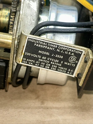 USED Industrial Timer Corp J-3358