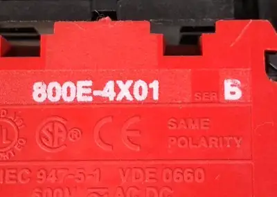 Allen Bradley 800E-4X01/B Rotary Switch Loc4E8