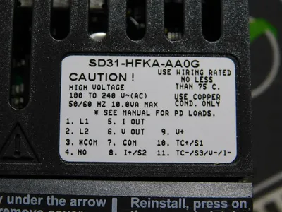 USED WATLOW SD31-HFKA-AA0G