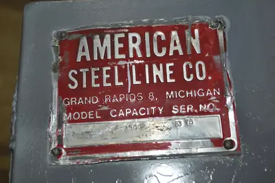 USED AMERICAN STEEL LINE 60
