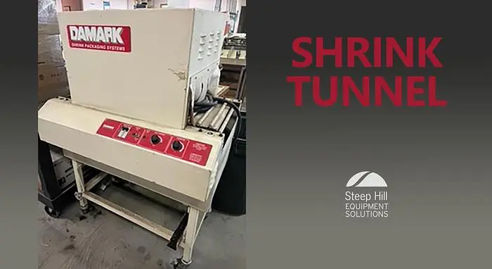 Used DAMARK | ALLIED PACKAGING STR 16 Shrink Tunnels | Steep Hill Equipment Solutions #773301