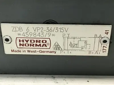 USED HYDRO NORMA ZDB 6 VP2-36/315V