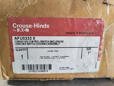 NEW CROUSE-HINDS AFU0333 0