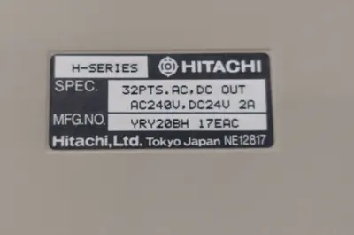 USED Hitachi Does Not Apply