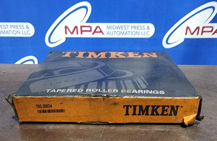 New | in-Stock TIMKEN 792-20024 Bearings Michigan US | Midwest Press and Automation #721512