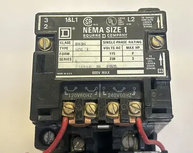 Used SQUARE D 8536SCG1 Industrial Controls Ohio US | Surplus Asset Holdings #1238186