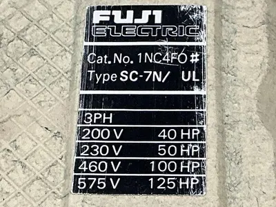 USED FUJI SC-7N/UL 1NC4F0