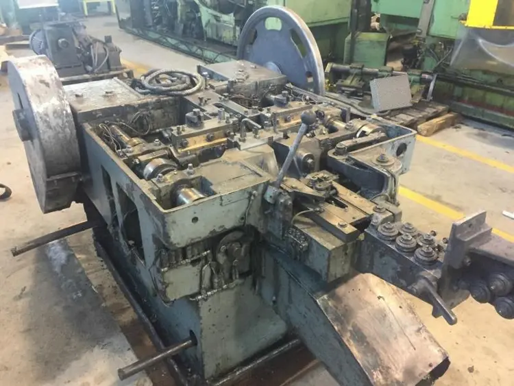 Used WAFIOS N100 Wire Nail Making Machinery Ontario CA | Walden Machinery #1289212