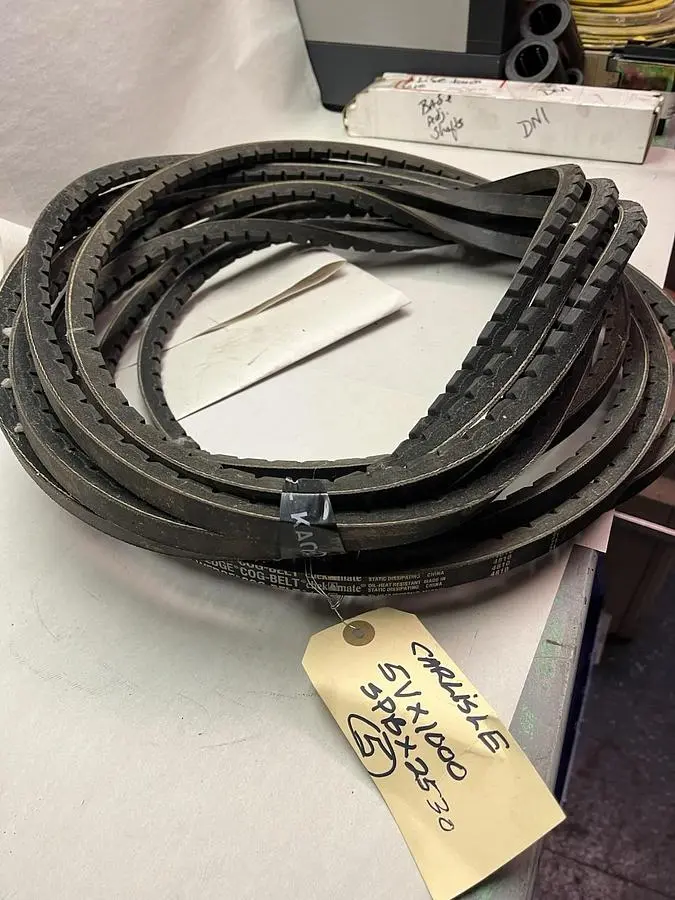 New | in-Stock CARLISLE 5VX1000 Belts Ohio US | Surplus Asset Holdings #1237767