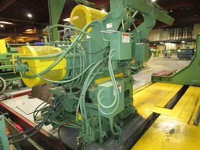 60" x  20,000 Lbs. Stamco Uncoiler & Recoiler Package with 16" Coil ID (Used)
