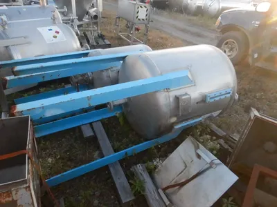 Used ALLOY FABRICATORS 130 GALLON Stainless Steel Tanks New Jersey US | Perry Equipment #123054