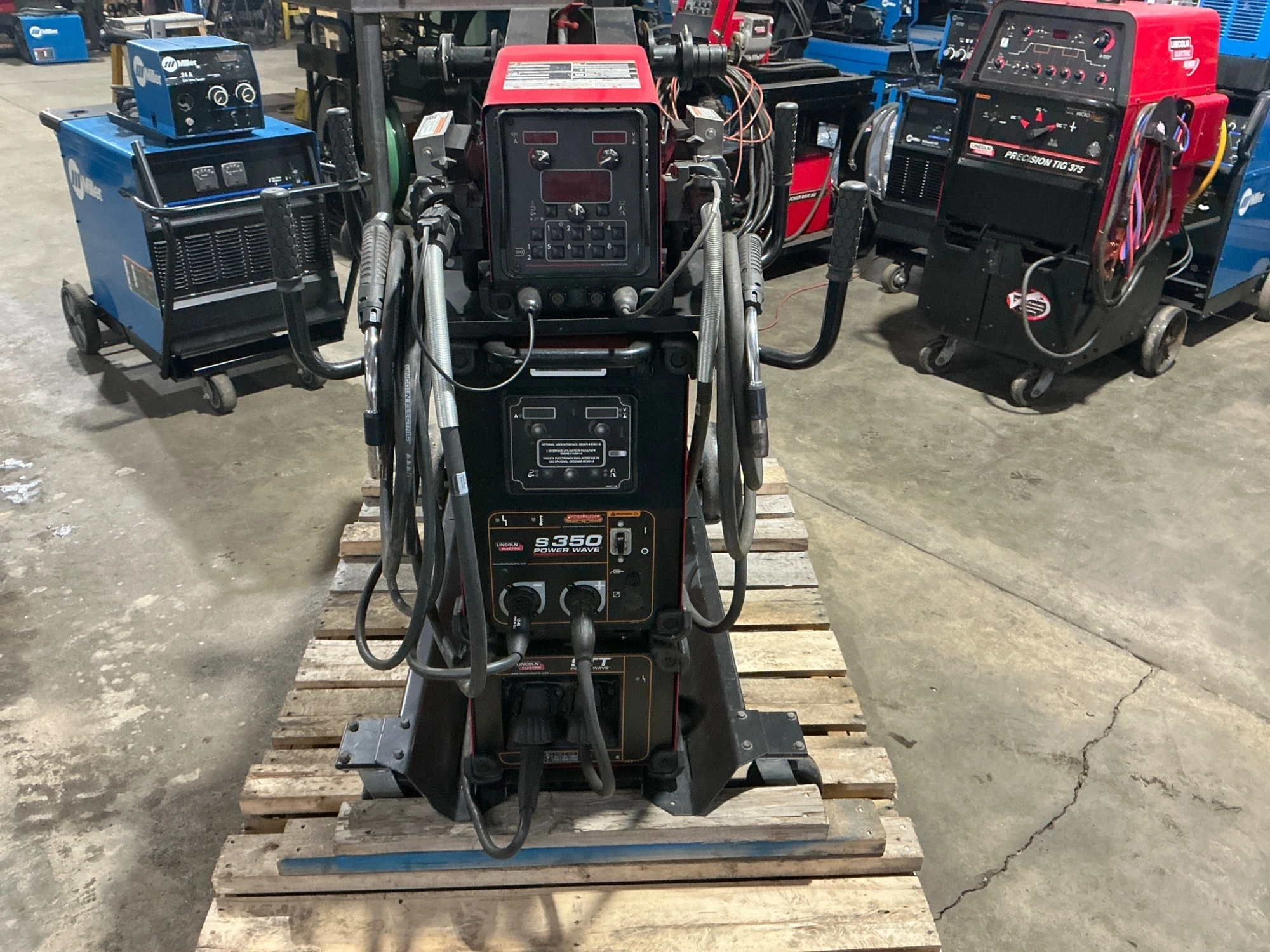 USED LINCOLN ELECTRIC POWER WAVE S350