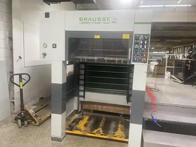 USED 2019 BRAUSSE 1050SE AUTOMATIC DIE CUTTER W/ STRIPPING