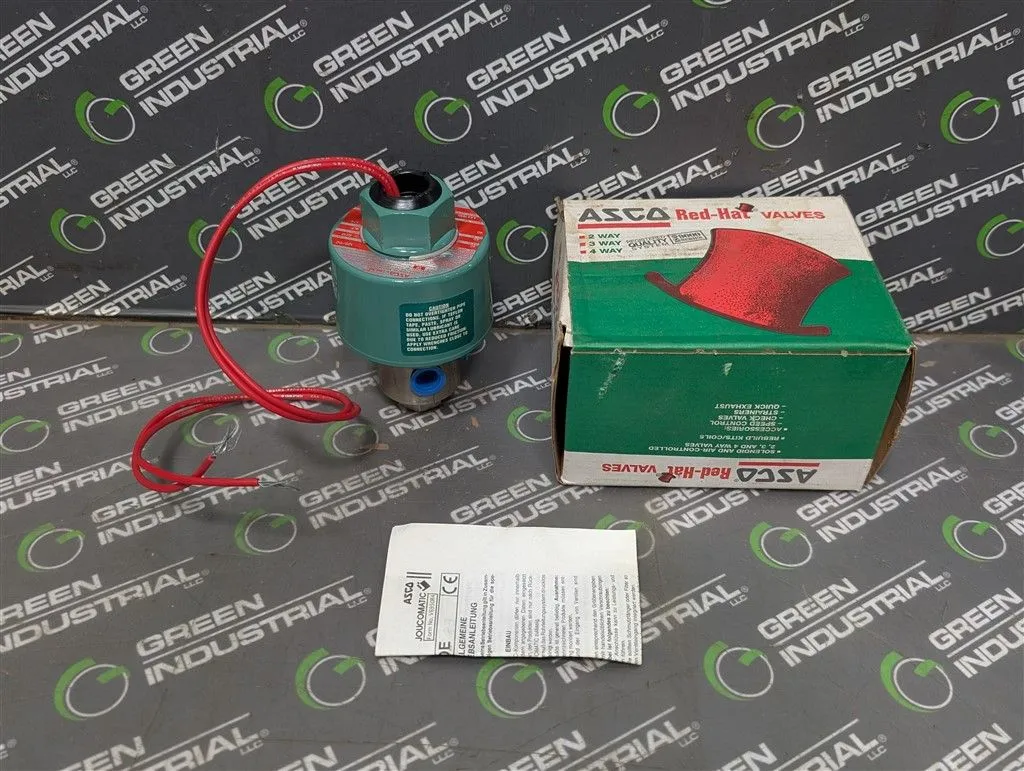 ASCO 832060 Red Hat Solenoid Valve New NIB