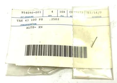 VAX 43 100 PS ALTS-XN | Dayton Progress  Blank Die Button Punch .2502 - New Other
