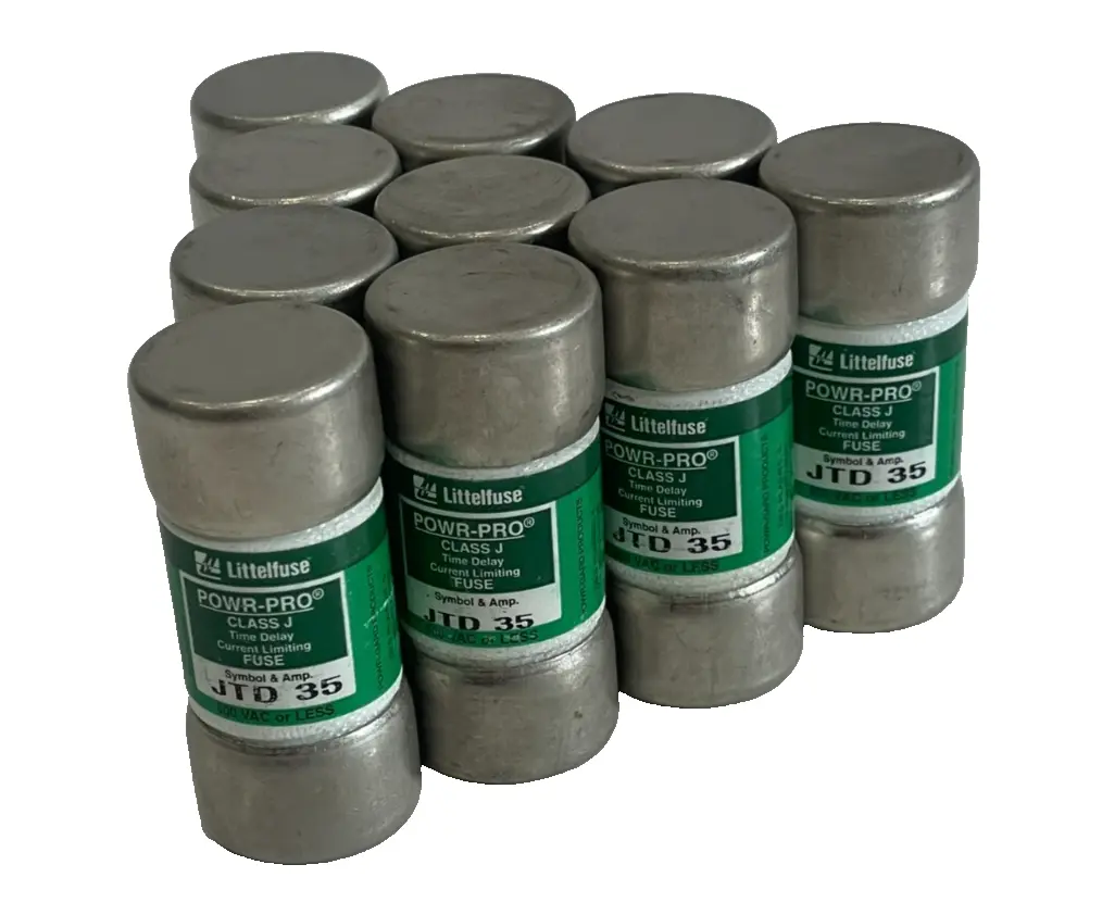 NEW LITTELFUSE JTD-35 POWER-PRO CLASS J FUSES JTD35 LOT OF 10