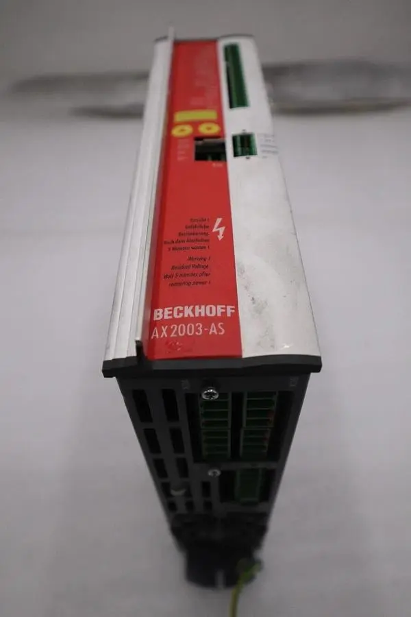 Beckhoff AX2003-AS S60301-520 Digital Compact Servo Drive Amplifier STK K-409-D
