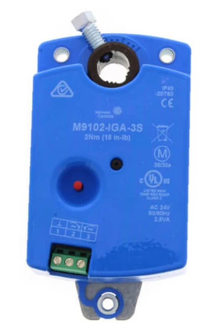Johnson Controls M9102-IGA-3S M9102 Electric Damper Actuator [New]