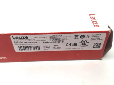 New | in-Stock Leuze Distance Diffuse Sensor, Background Supp. 50153161 Photoelectric Sensors Michigan US | Maverick Industrial Sales #1390563
