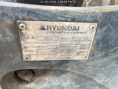 Used 2024 HYUNDAI HX85A Crawler Excavators South Carolina US | National Equipment Dealers #1422352