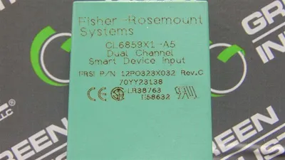 Fisher Rosemount CL6859X1-A5 Dual Channel Smart Device Input 12PO323X032 Used