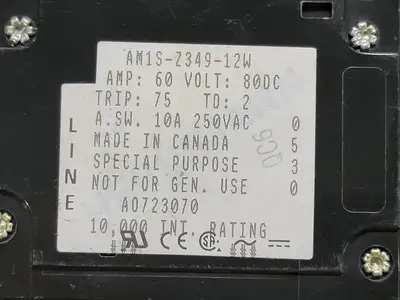 USED HEINEMANN AM1S-Z349-12W