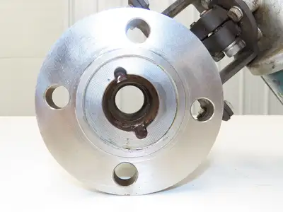 Jamesbury 5150 31 3600TT 1-1/2" Pneumatic Air operated Stainless Ball Valve