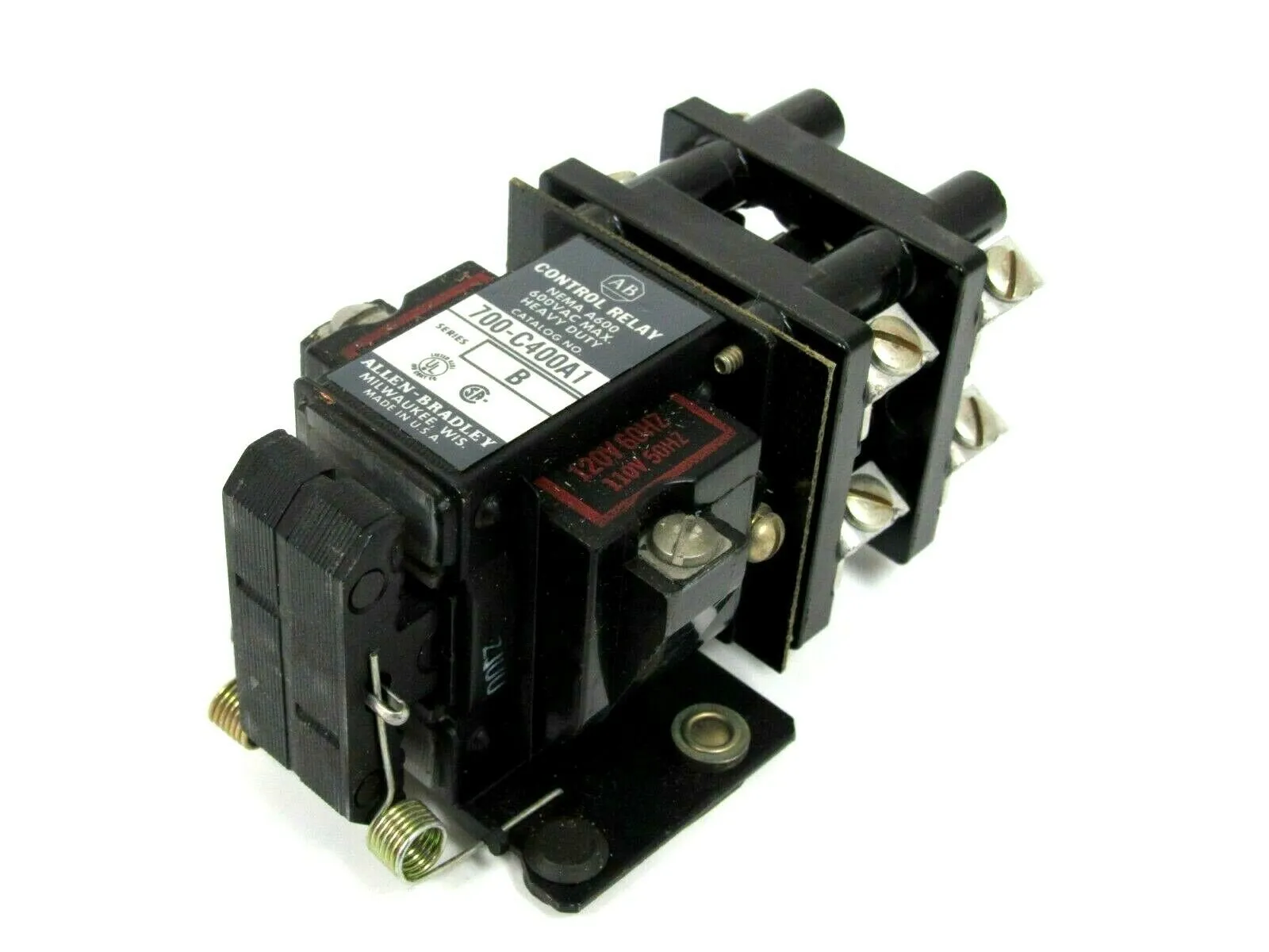 NEW ALLEN BRADLEY 700-C400A1 SER. B RELAY 700C400A1