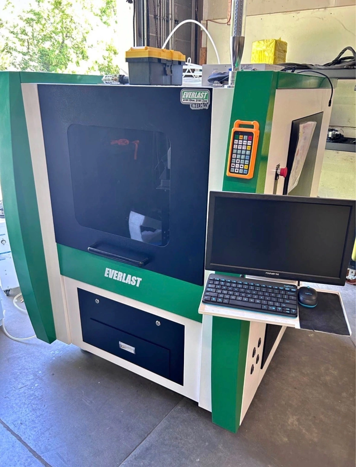 Used EVERLAST 1500 watt laser CNC table Laser Cutters Missouri US | Elevation Machine #1271220